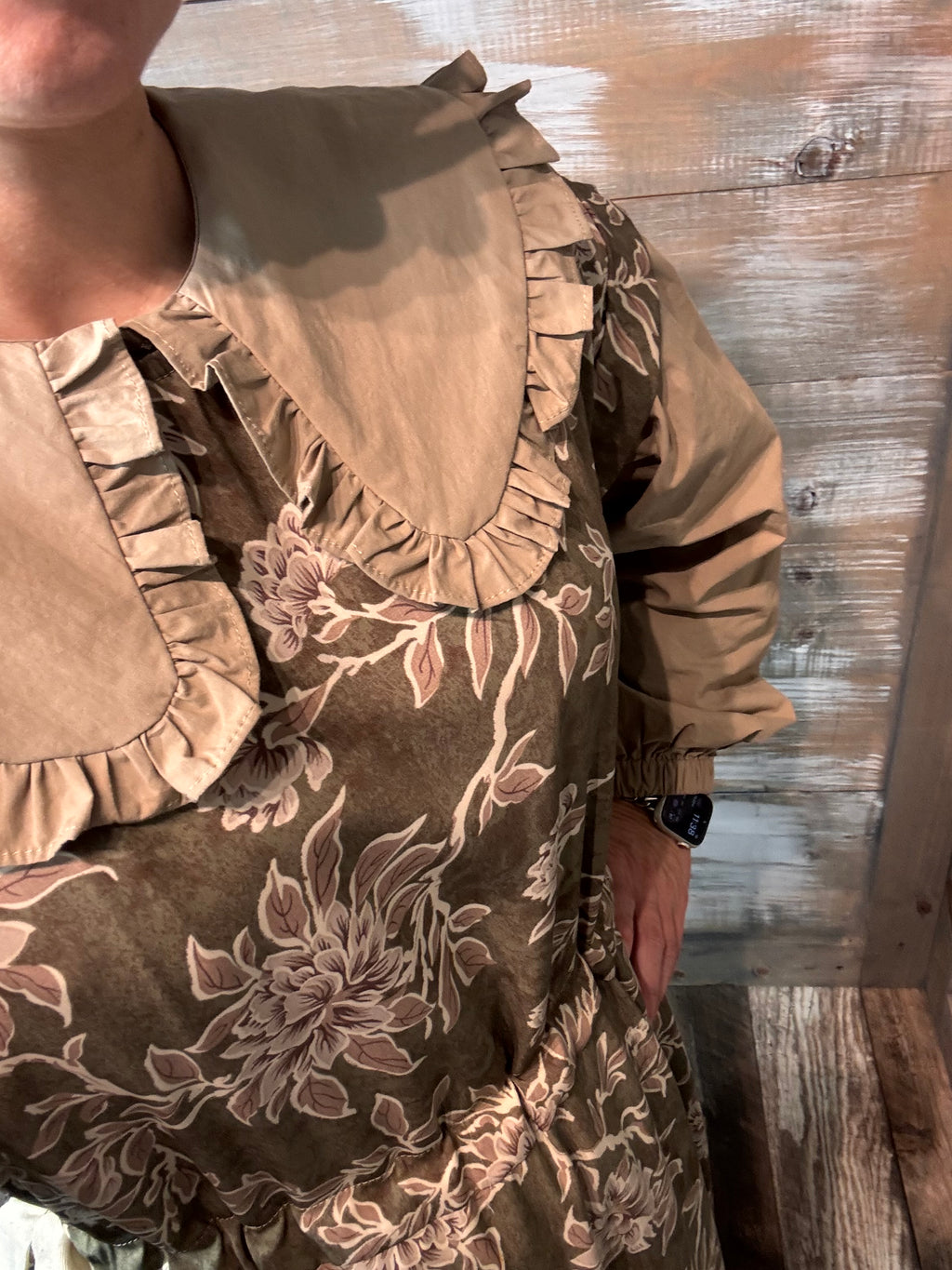 Oversized Collar Blouse