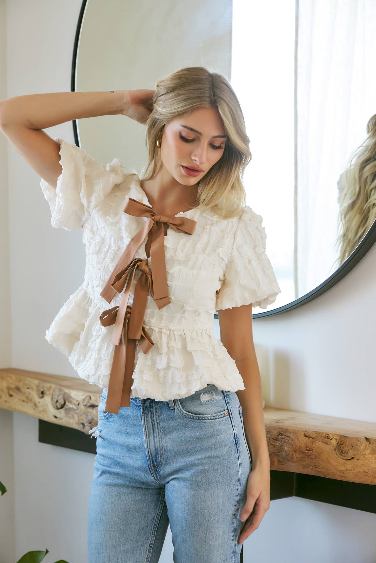 Bubbles and Bows Blouse