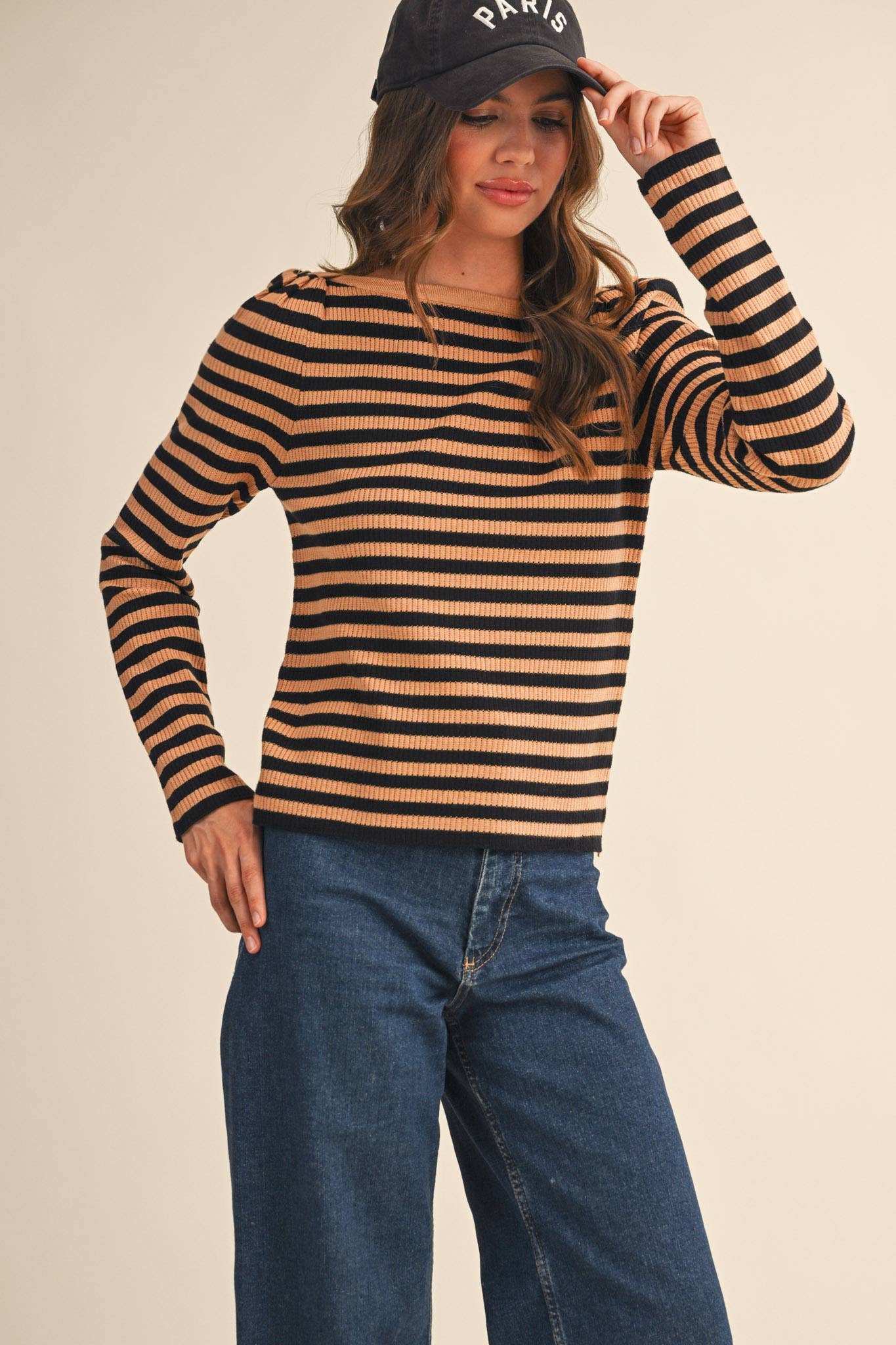 Striped Sweater Undershirt