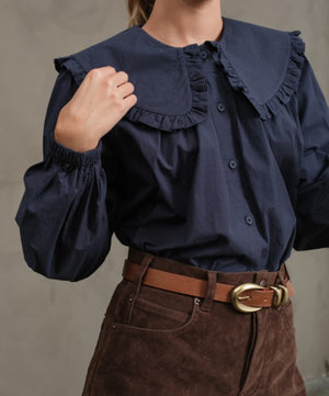 Oversized Collar Blouse