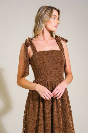 Velvet Vivian Lace Dress