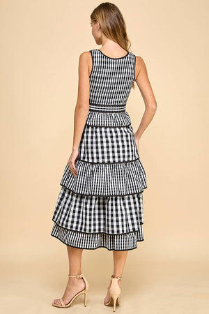 Girly Gingham Dress