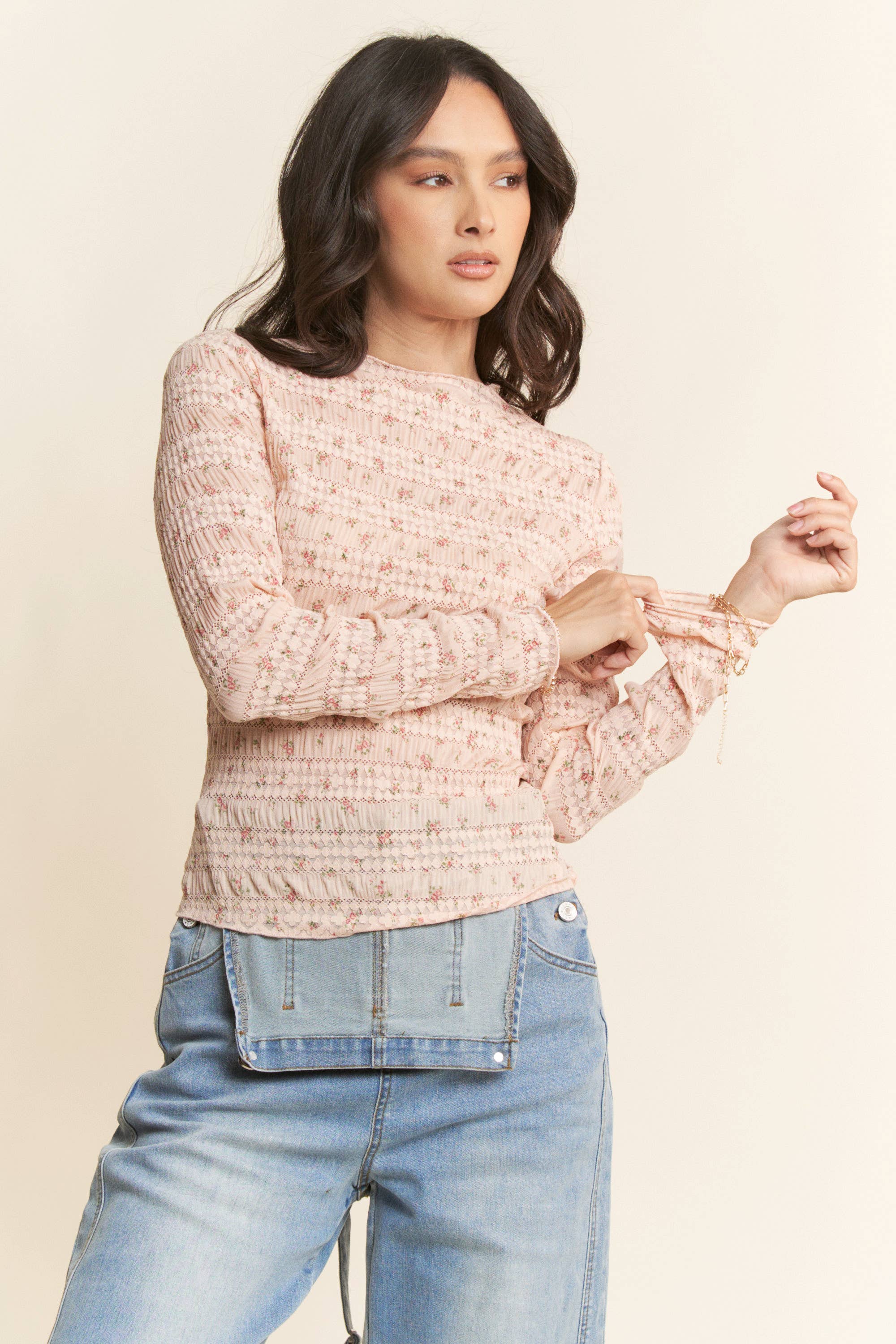 Rose Layering Top