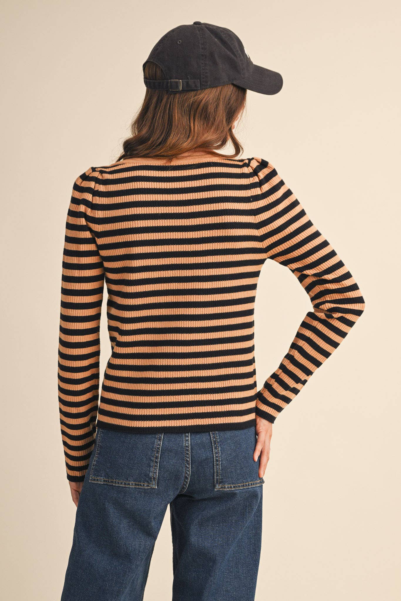 Striped Sweater Undershirt