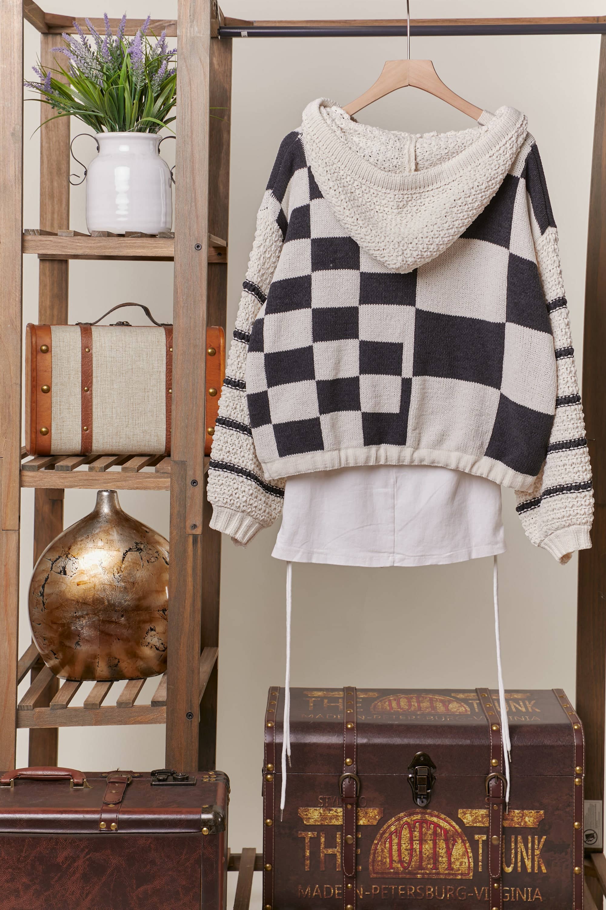 Checks & Stripes Sweater