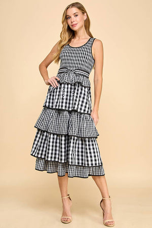 Girly Gingham Dress