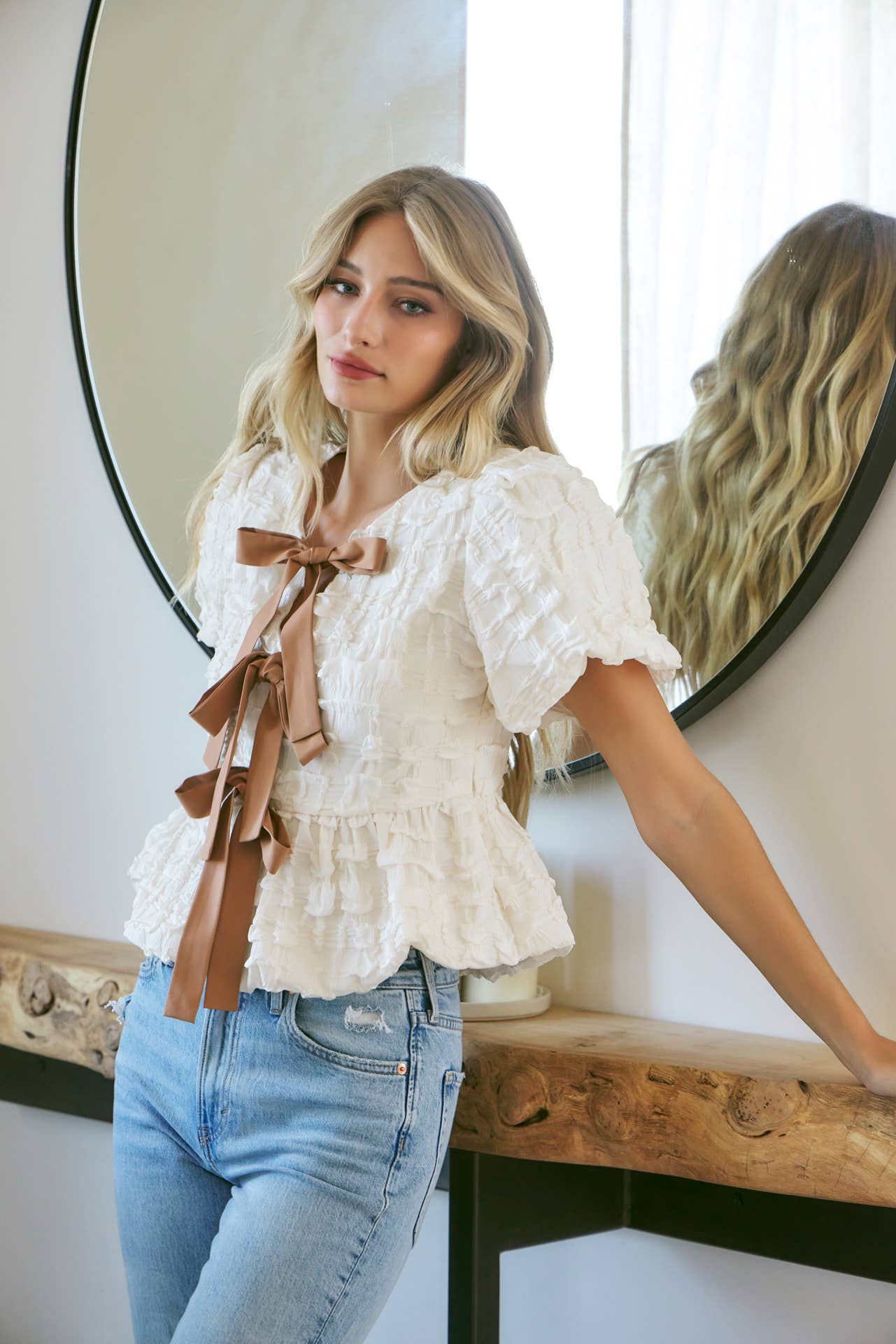 Bubbles and Bows Blouse