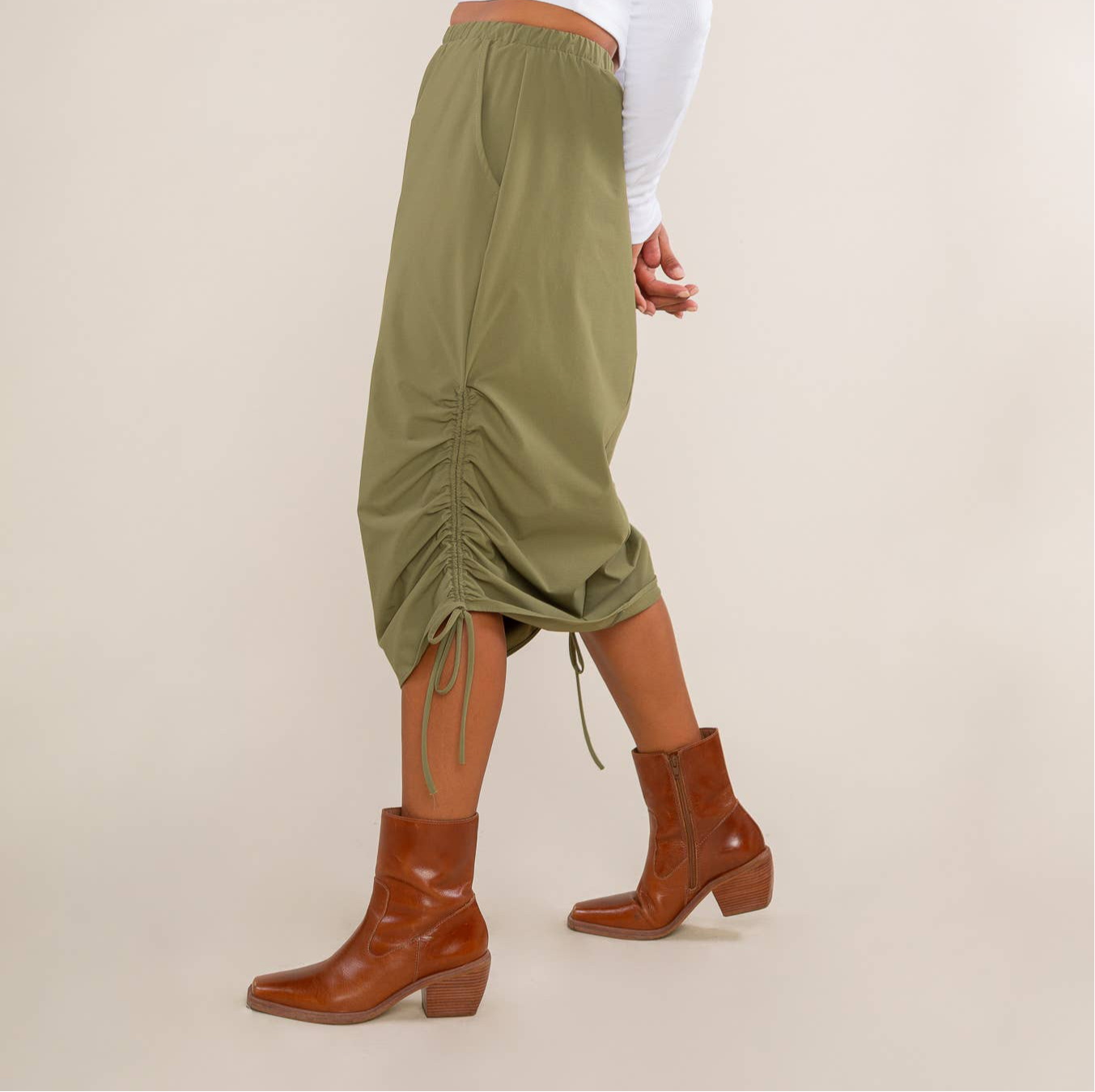 The Everyday Drawstring Skirt