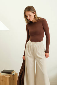 Soft & Silky Long Sleeve Layering Top
