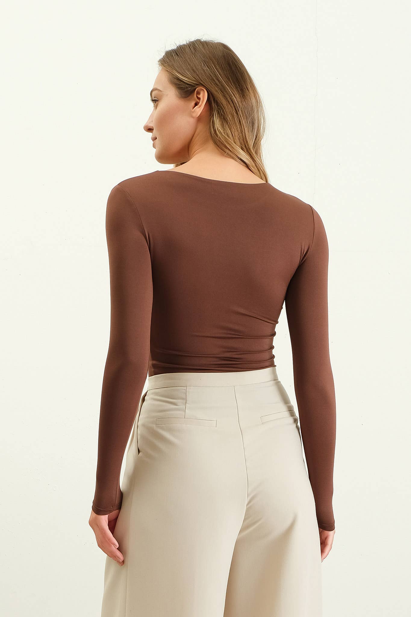 Soft & Silky Long Sleeve Layering Top