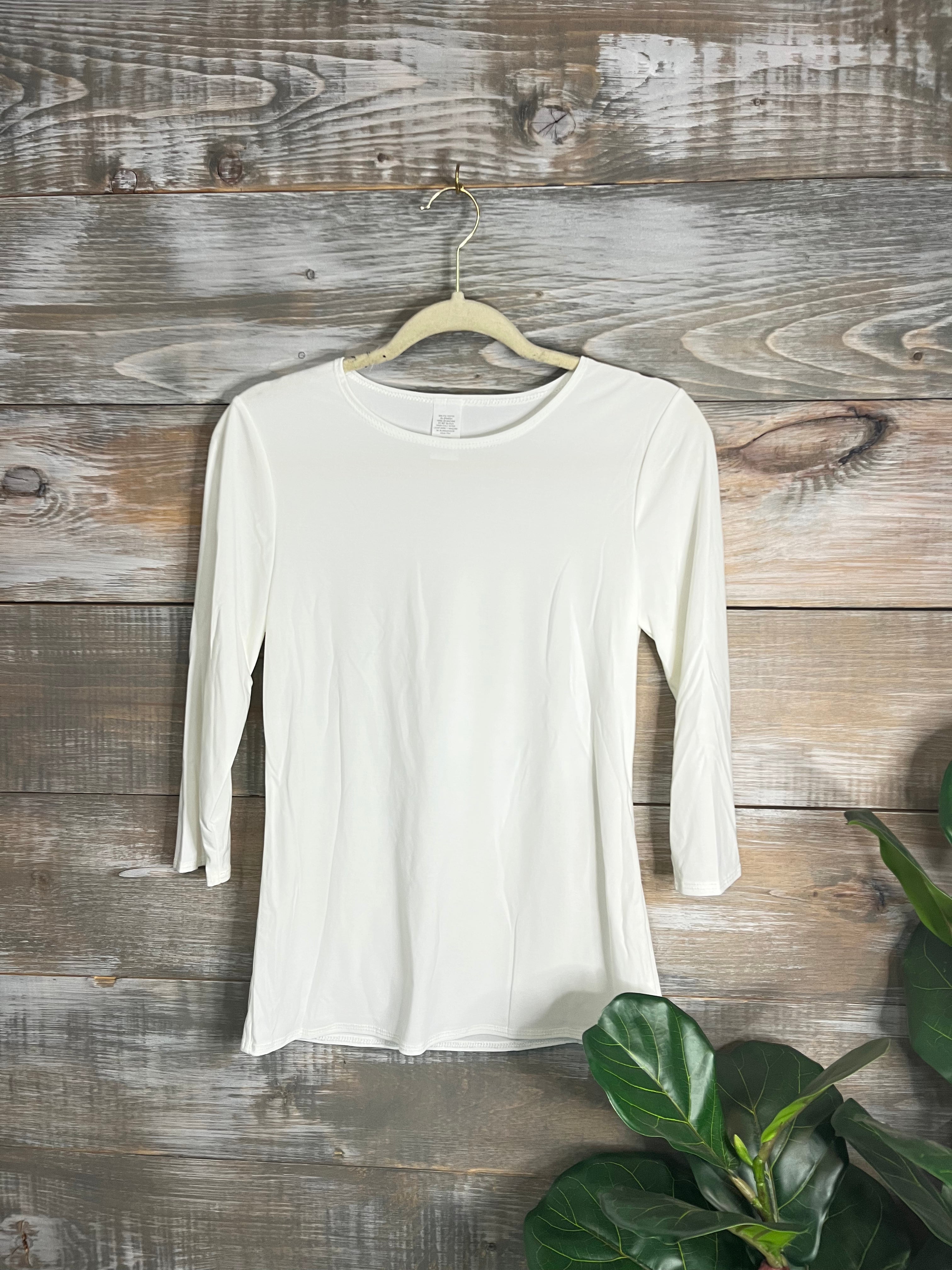 Blessed Bliss 3/4 Sleeve Layering Top